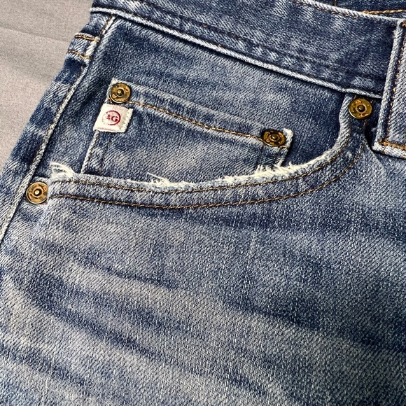 AG Adrian Goldschmied Mens Jeans Matchbox Slim Straight Jeans – Size 32 - Picture 3 of 14